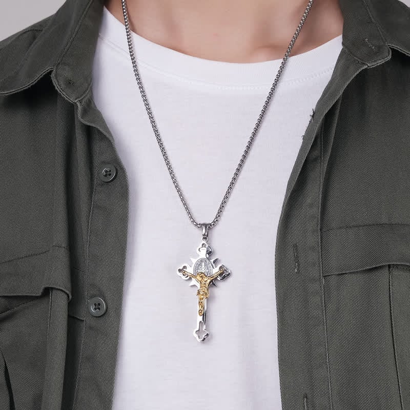 🙏 Medalha de Proteção São Benedito 🙏 (Oferta 2X1)