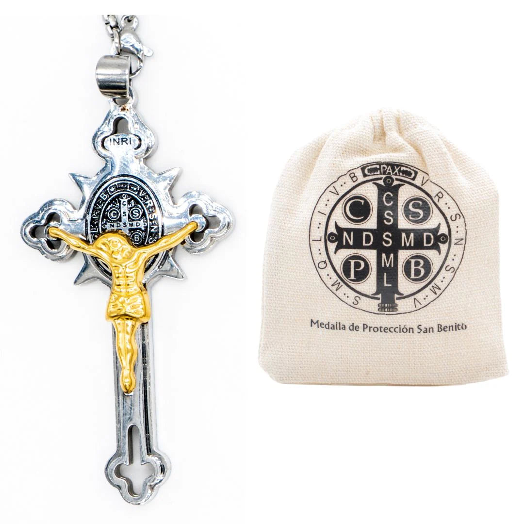 🙏 Medalha de Proteção São Benedito 🙏 (Oferta 2X1)